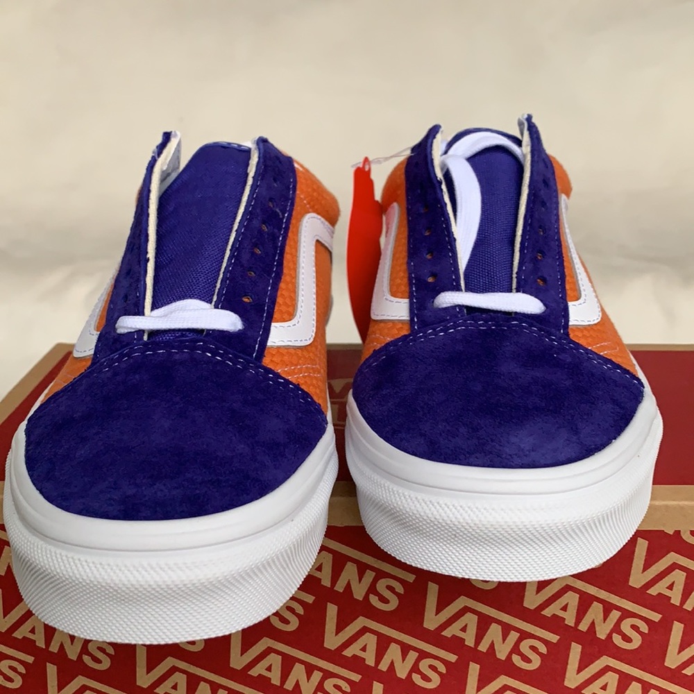 VANS OLD SKOOL P & C Royal Blue/Apricot Buff Men’s - Picture 8 of 14